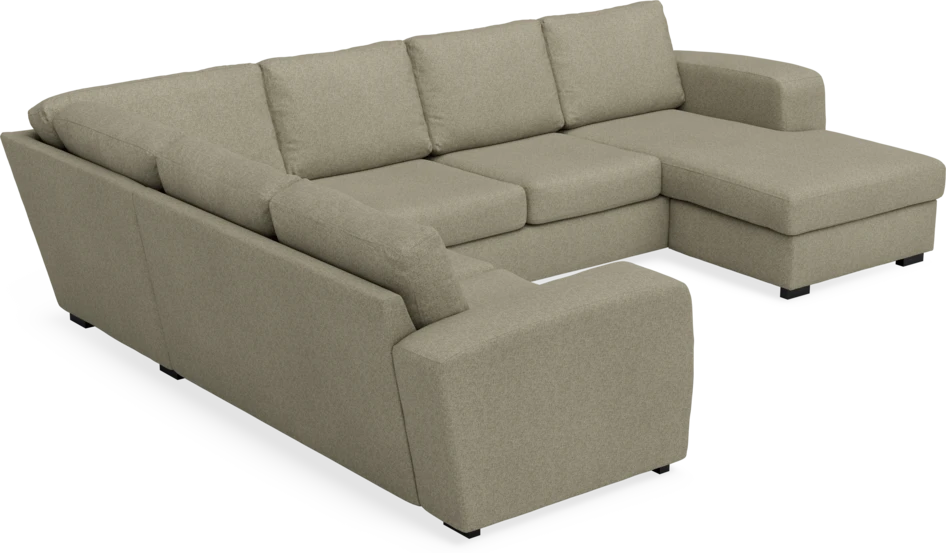 Friday - Hörnsoffa, 2+3-sits med schäslong höger - Beige