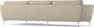Madison - 3-sits soffa med schäslong höger - Beige