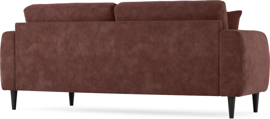 Eden - 2,5-sits soffa svängd - Röd