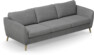 County - 3-sits soffa - Grå