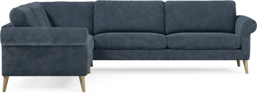 Bridge - Hörnsoffa, 2+3-sits - Blå