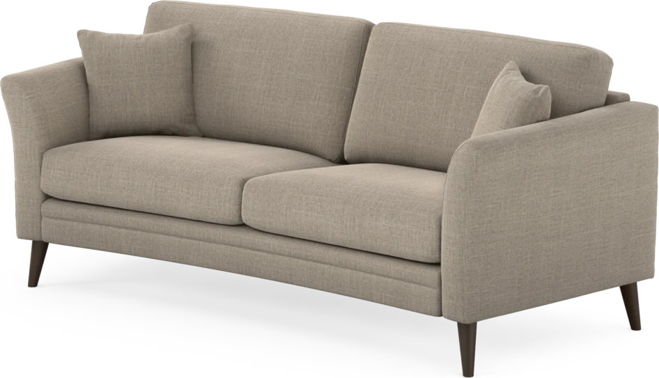 Eden - 2,5-sits soffa svängd - Beige