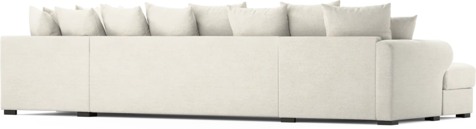 Town - 3-sits soffa med divan höger och schäslong vänster - Vit