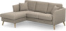 Eden - 2-sits soffa med schäslong - Beige