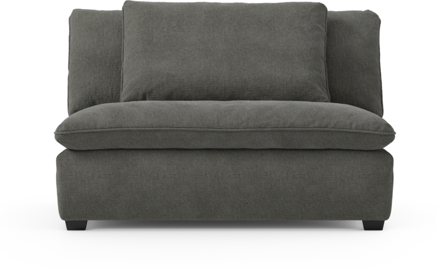 Bellora - 2-sits utan armstöd - Grå