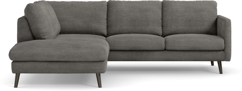 Madison Lux - 2-sits soffa med divan vänster - Grå