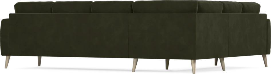 Eden - Hörnsoffa, 2+3-sits - Grön