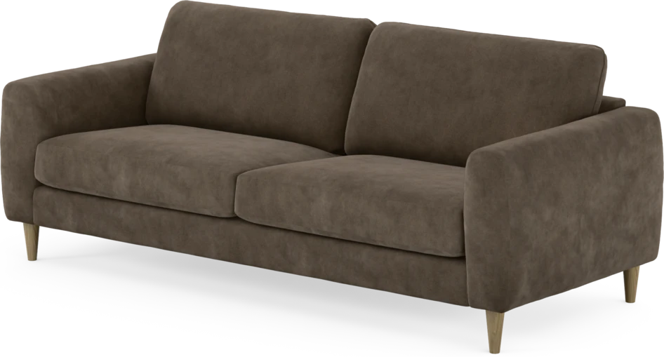Bridge - 3-sits soffa - Brun