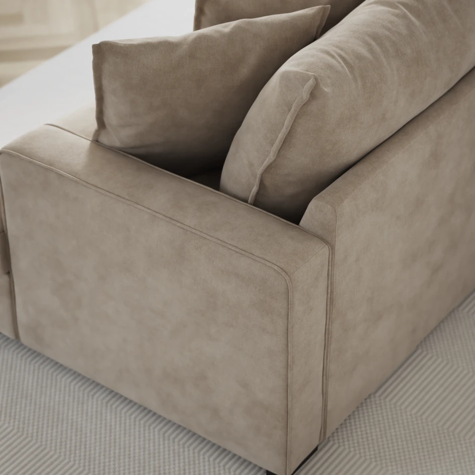 Mila - 3-sits soffa - Beige