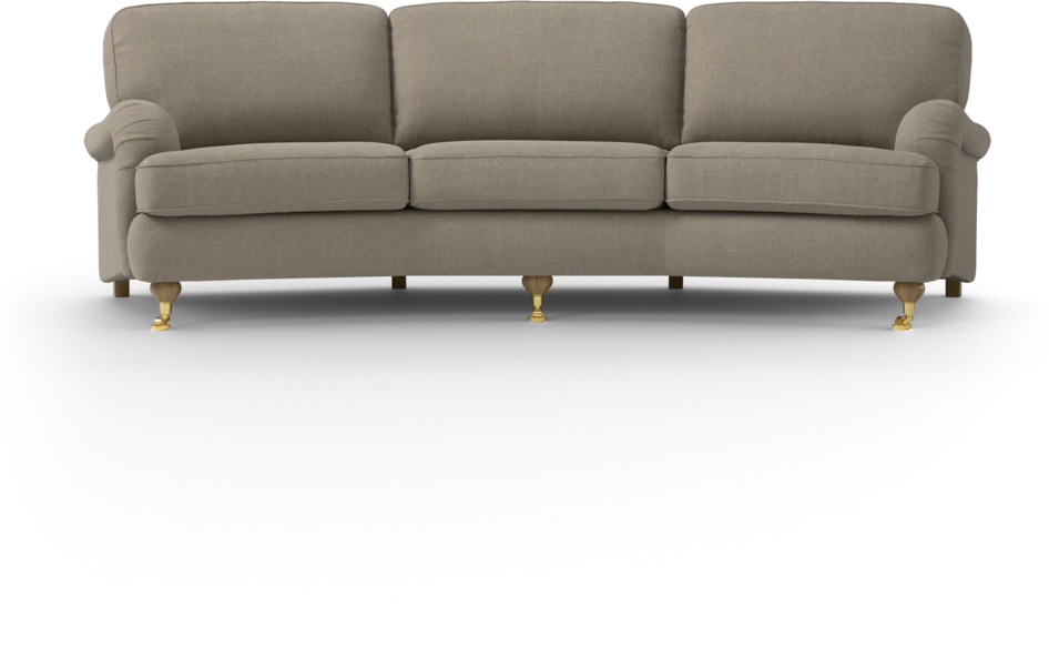 Oxford - 3-sits soffa svängd - Beige