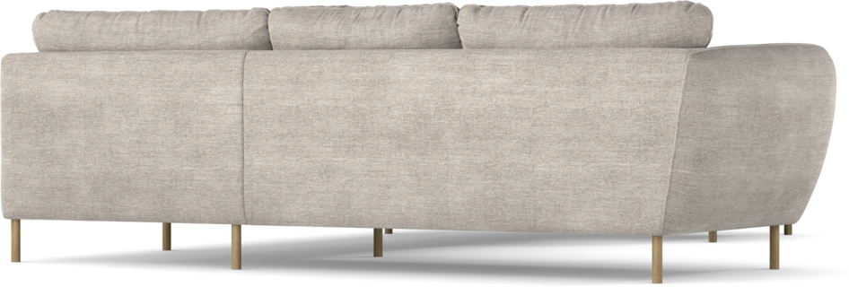 Madison Lux - Hörnsoffa med schäslong höger - Beige