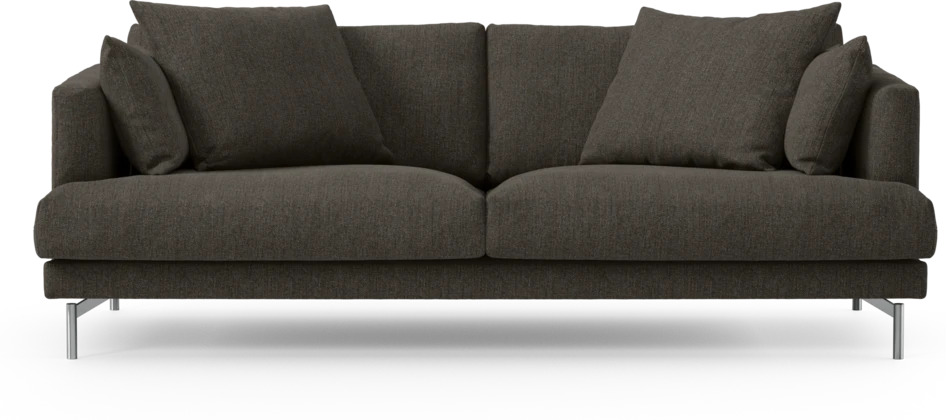 Harper - 3-sits soffa - Brun