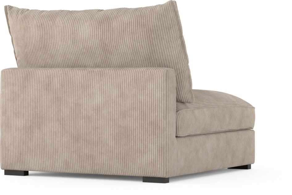 Rossi - 1,5-sits utan armstöd - Beige
