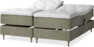 Delux Dream - Ställbar säng, dubbelsäng med bäddmadrass - Beige