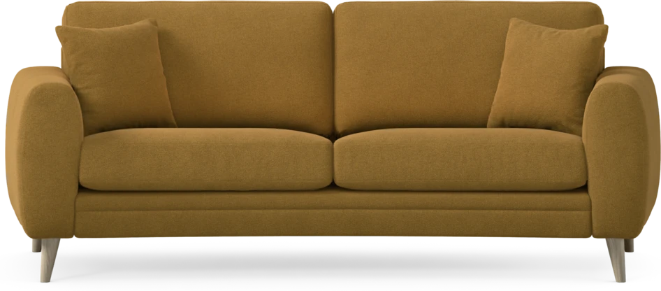 Eden - 2,5-sits soffa svängd - Gul