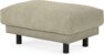 Cherrie - Fotpall 110, fast klädsel - Beige