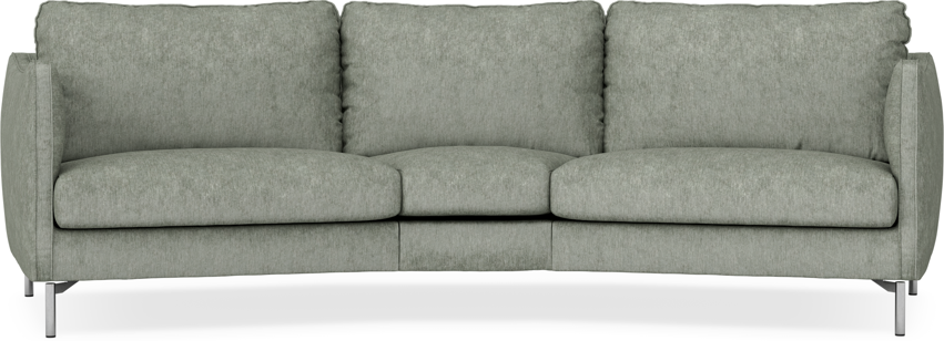 Madison - 3-sits soffa svängd, 90 cm - Turkos