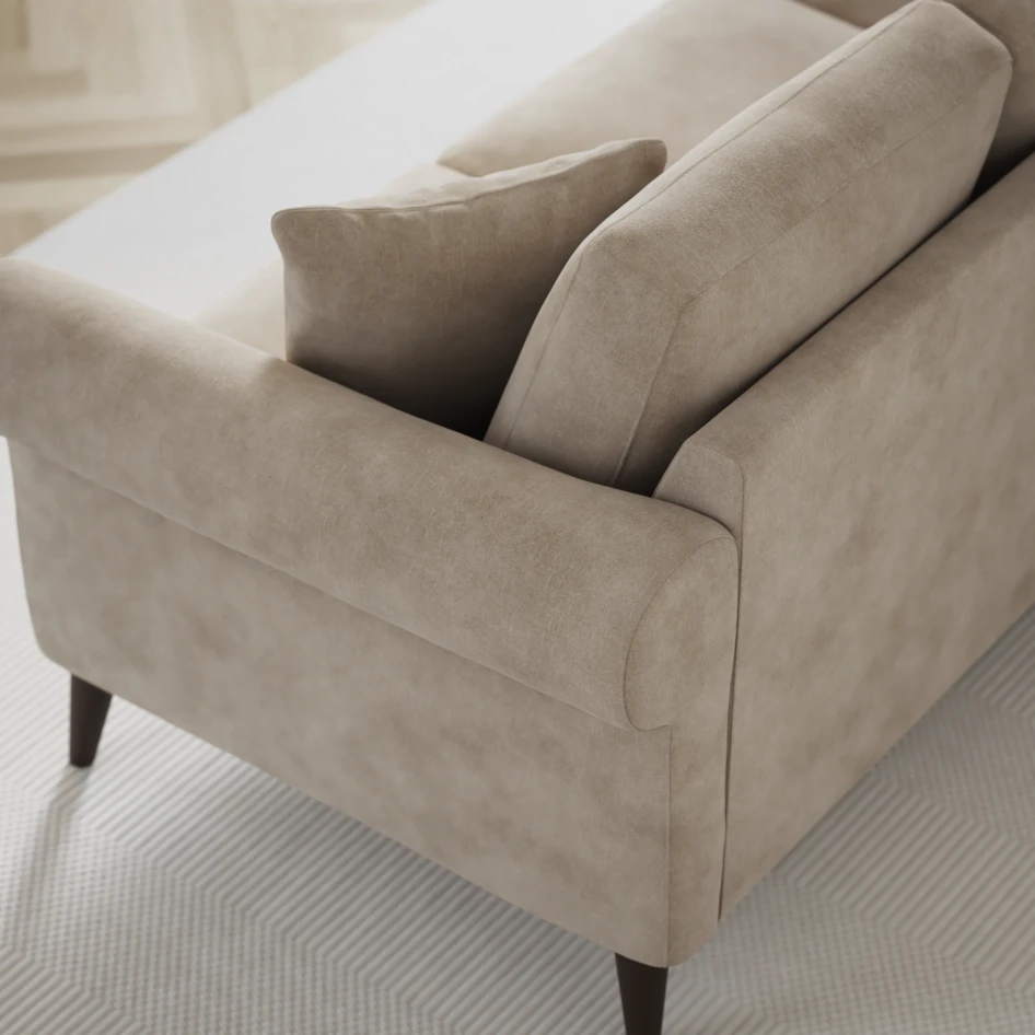 Eden - Hörnsoffa, 2+2-sits - Beige