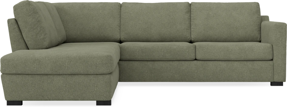 Friday - 2,5-sits soffa med divan vänster - Vit