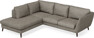 Madison - 2-sits soffa med divan vänster - Grå