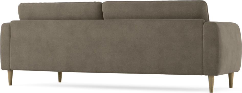 Bridge - 3-sits soffa svängd - Beige