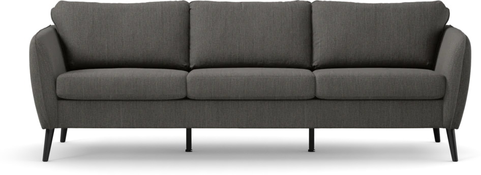 County - 3-sits soffa - Brun