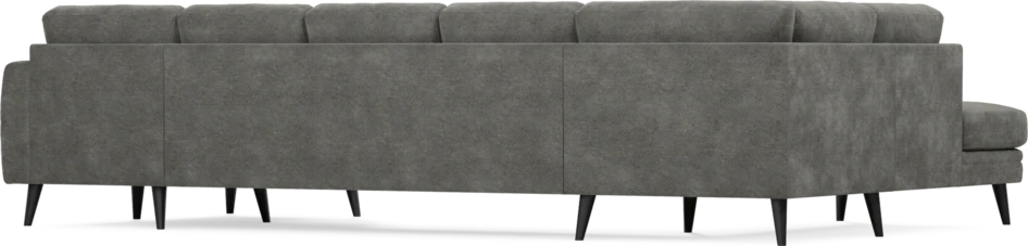 Eden - 3-sits soffa med divan vänster och schäslong höger - Grå
