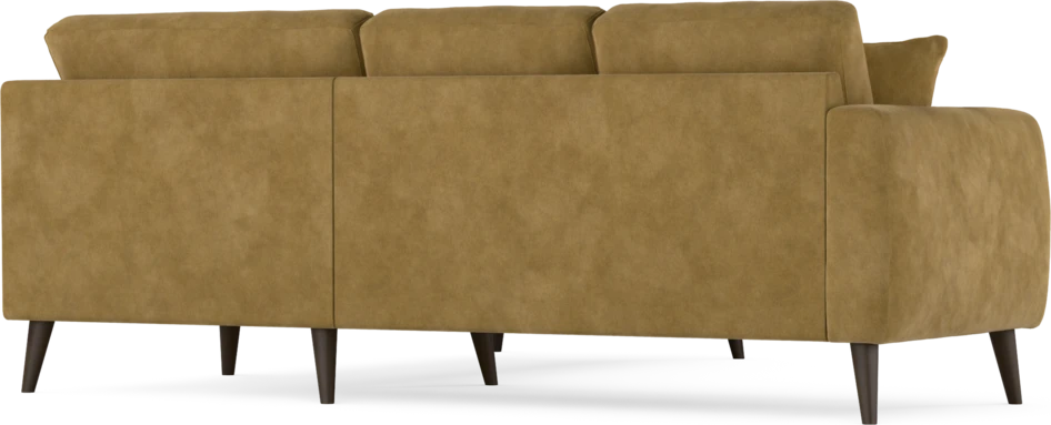 Eden - Hörnsoffa, 2+2-sits - Gul