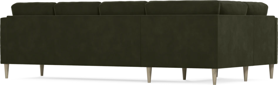 Eden - Hörnsoffa, 1+3-sits - Grön