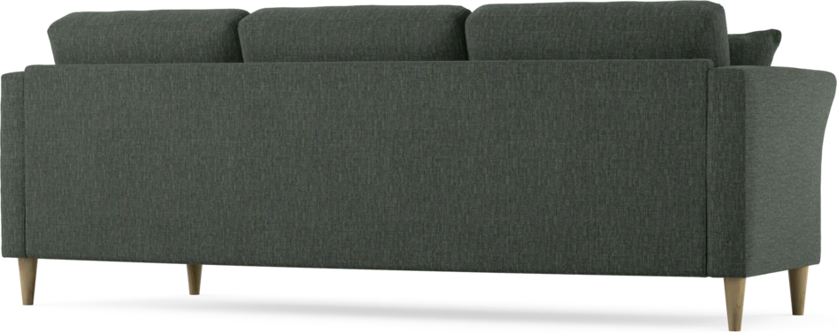 Eden - 3-sits soffa svängd - Grön