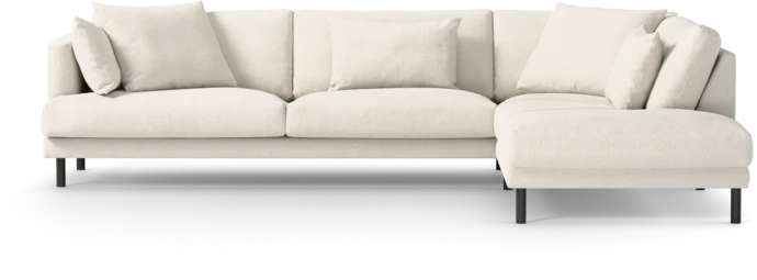 Harper, 3-sits soffa med divan höger