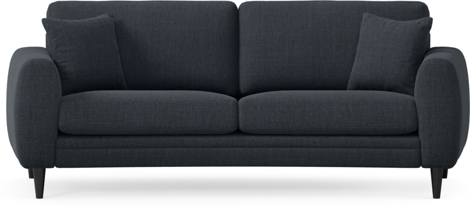 Eden - 2,5-sits soffa svängd - Blå