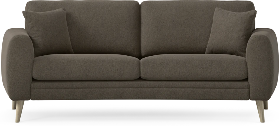 Eden - 2,5-sits soffa svängd - Brun