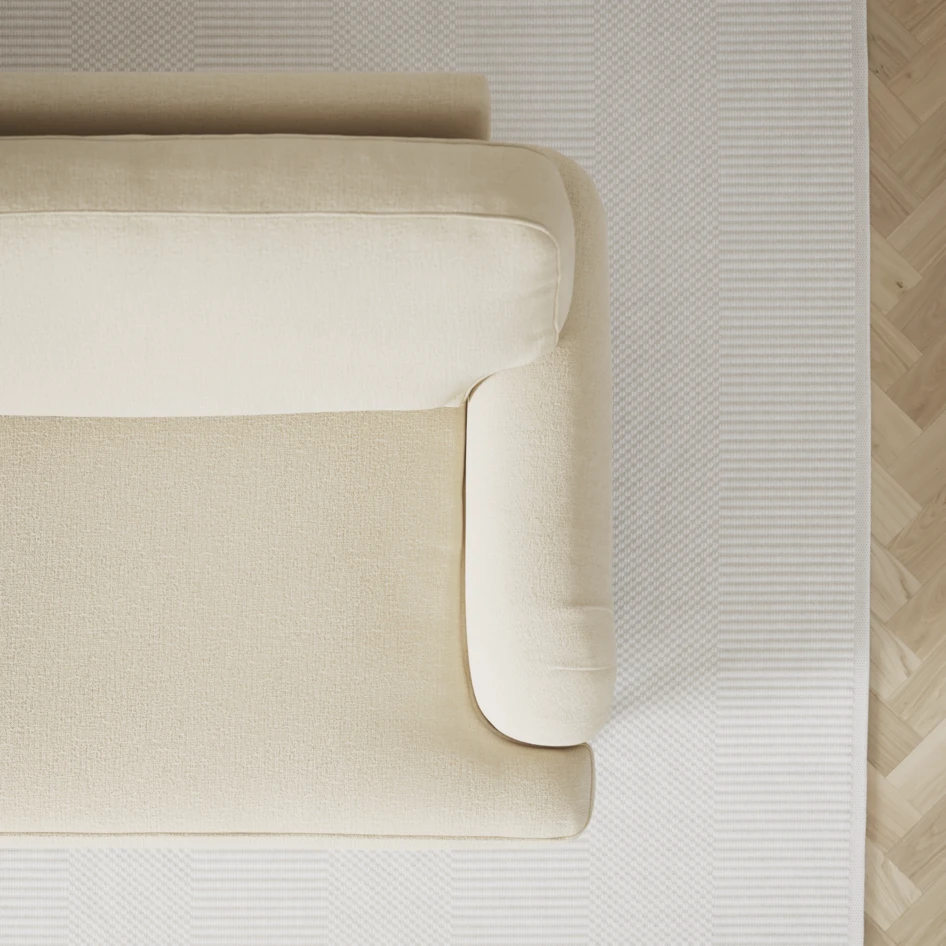 Oxford - 3-sits soffa svängd - Beige