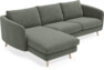Madison Lux - 2-sits soffa med schäslong vänster - Grå