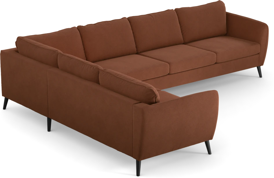 County - Hörnsoffa, 2+3-sits - Orange