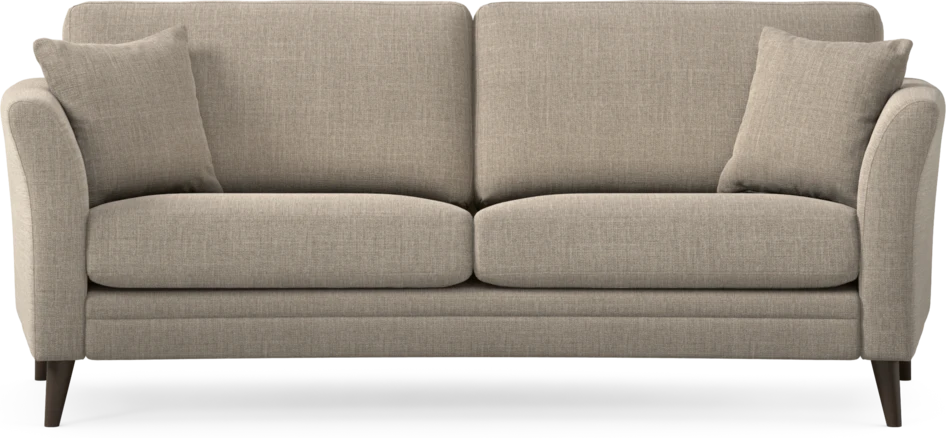 Eden - 2,5-sits soffa svängd - Beige