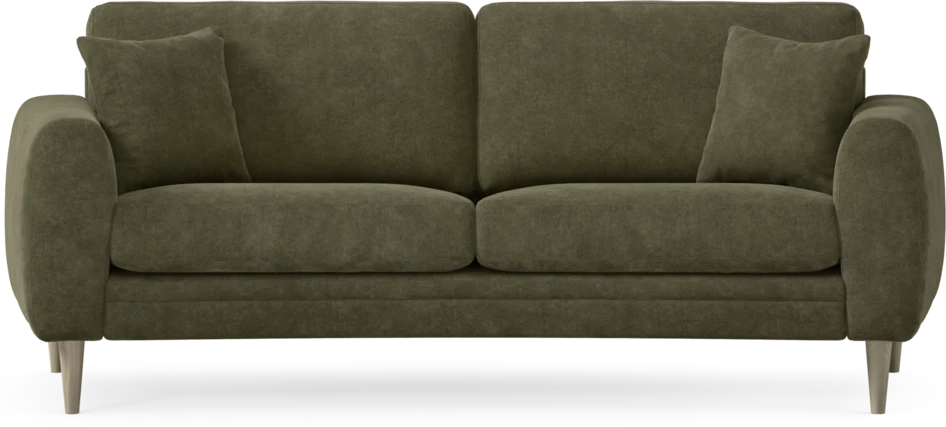 Eden - 2,5-sits soffa svängd - Grön