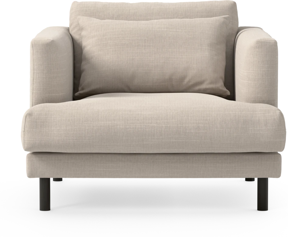 Harper - Fåtölj, 75 cm - Beige