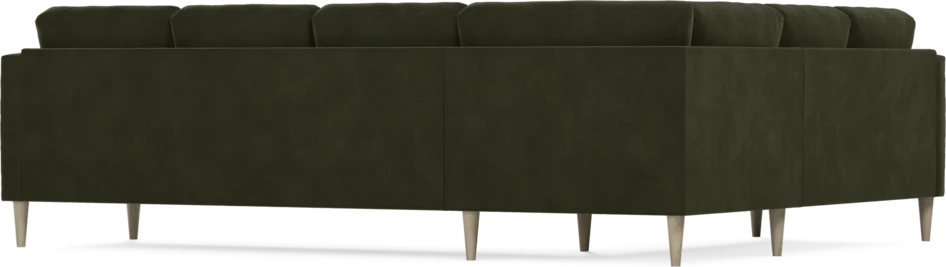 Eden - Hörnsoffa, 2+3-sits - Grön