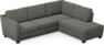 Friday - 2,5-sits soffa med divan höger - Grå