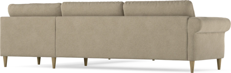 Bridge - Hörnsoffa, 3+3-sits - Beige