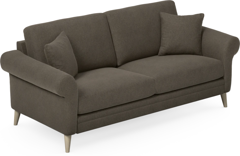 Eden - 2,5-sits soffa - Brun