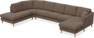 Eden - 3-sits soffa med divan vänster och schäslong höger - Beige