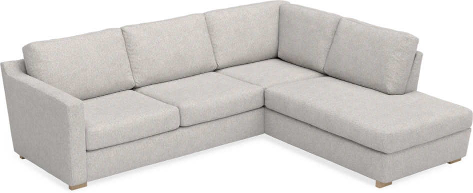 Friday - 2,5-sits soffa med divan höger - Grå