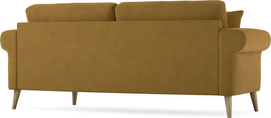 Eden - 2,5-sits soffa svängd - Gul