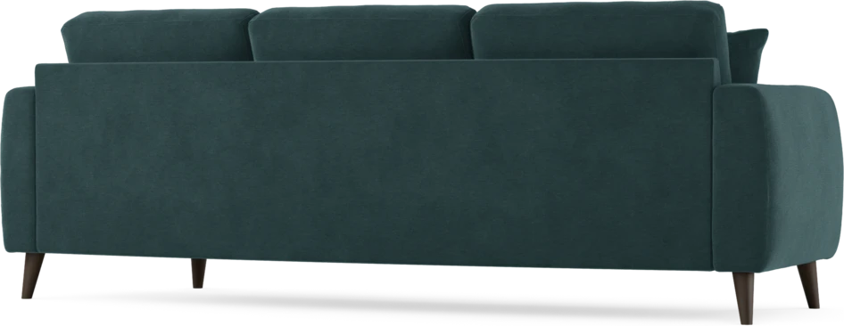 Eden - 3-sits soffa svängd - Blå