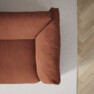 Cherrie - 3-sits soffa med kappa - Orange