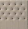 Delux Pikerad XL - Sänggavel, 90-210 cm - Beige