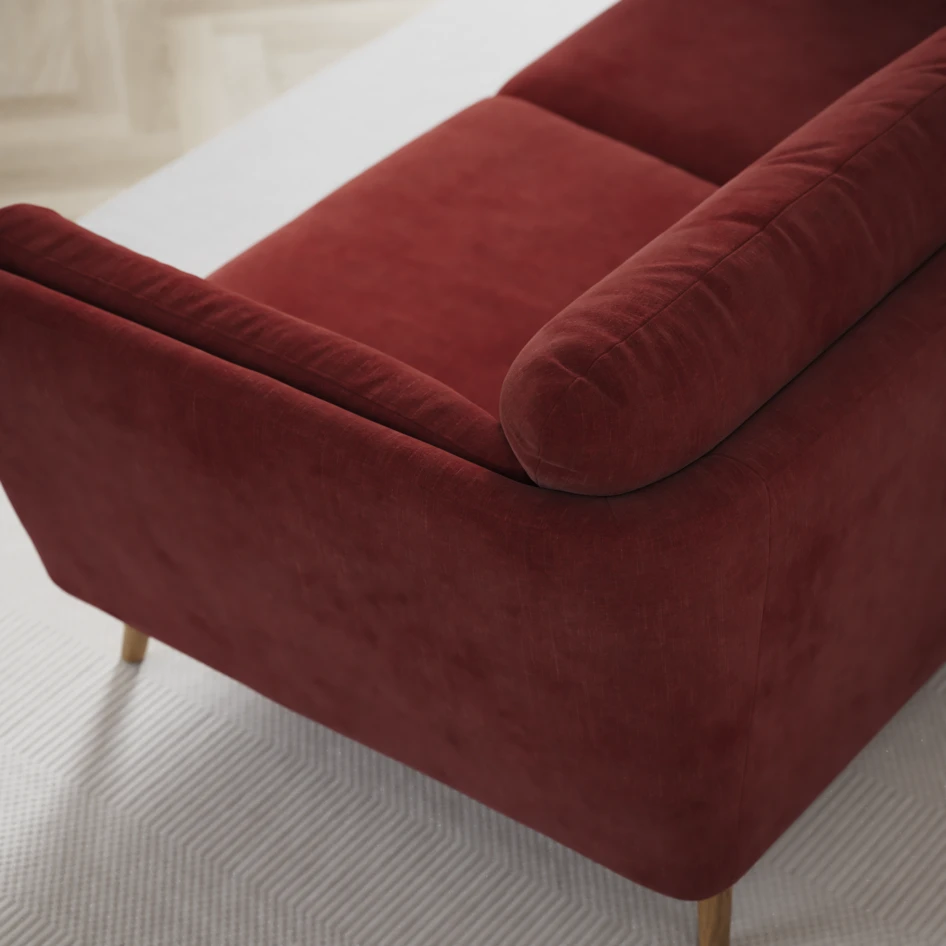 Madison Klädsel - Klädsel till 3-sits soffa - Rosa